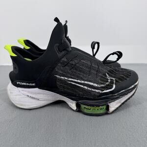 Nike Air Zoom Tempo NEXT% FlyEase Shoes Mens Size 7.5 Black Running CV3803-001
